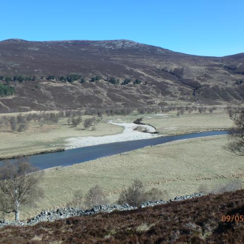 Braemar floodplain restoration, River Dee