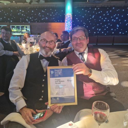 Eddleston Water study Highly Commended in Nature of Scotland Awards